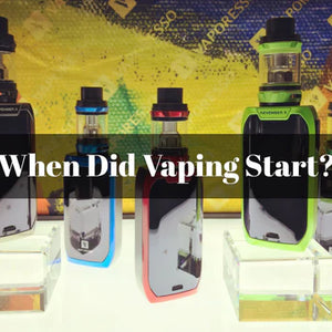 When Did Vaping Start?